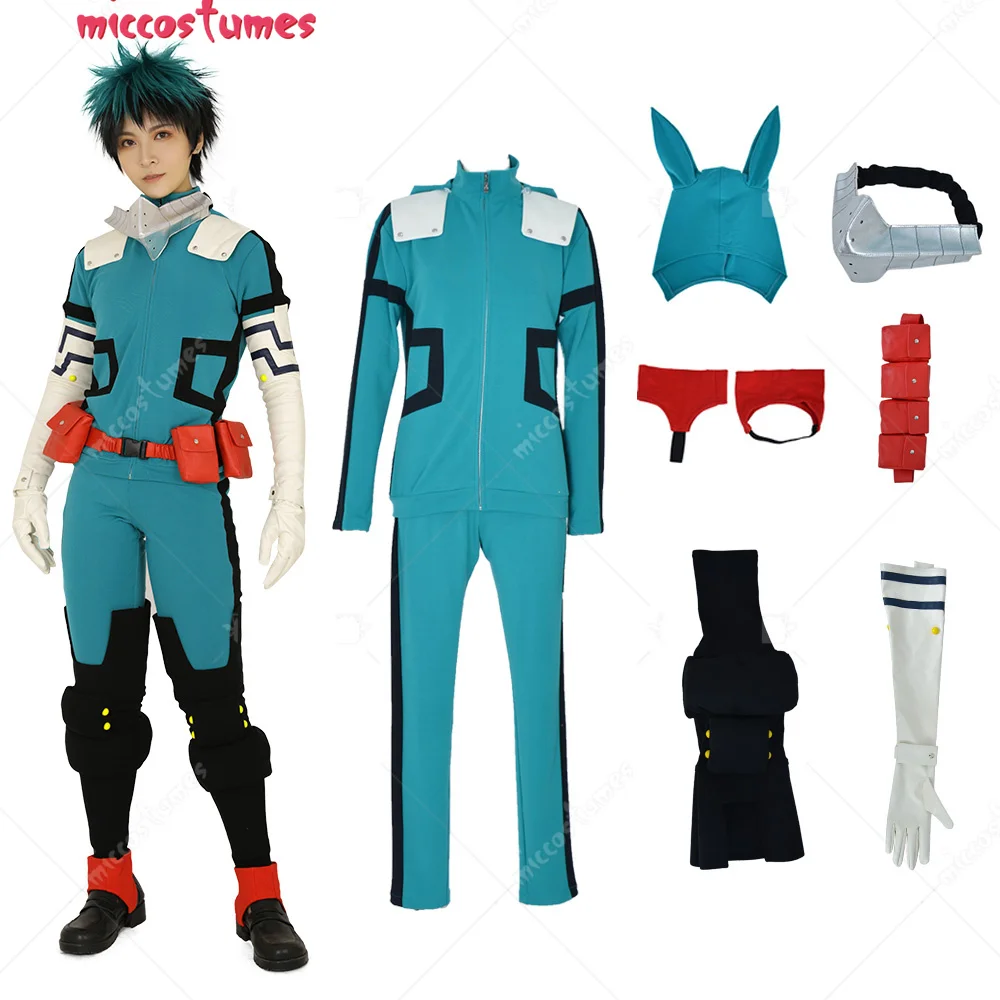 crema Sindicato Pickering Disfraz de Héroe de Anime Deku para hombre, traje de batalla, traje de  lucha, disfraz de Halloween _ - AliExpress Mobile