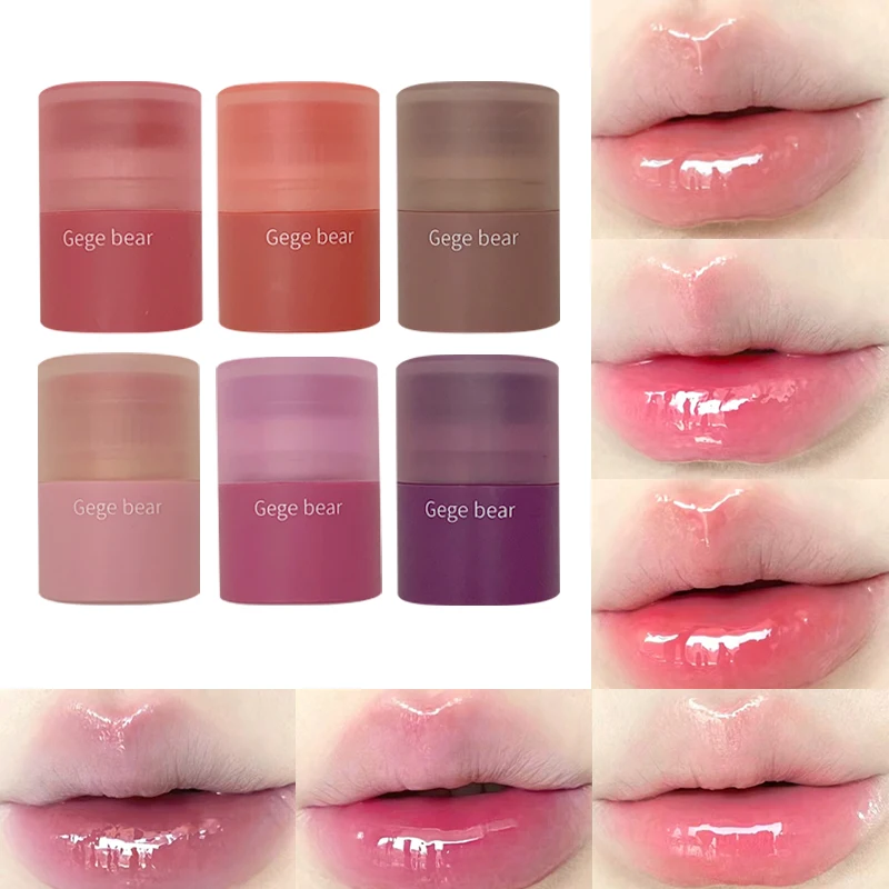 Gege bear Full Color Essence Lip Balm Moisturizes Hydrating Korean Delicate Girl Lip Balm Cross Border Beauty 4