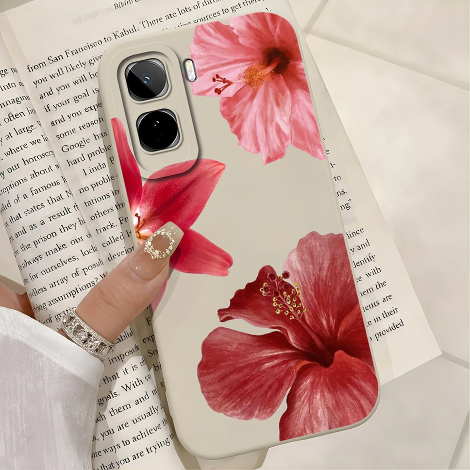 Stylish Camera Protection Lightweight Phone Case – Soft Liquid Silicone Cover