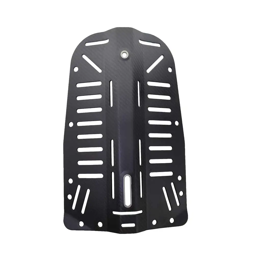 Deluxe Scuba Diving Carbon Fiber Backplate Lightweight Compacted Technical Cave Divers Back Plate 6