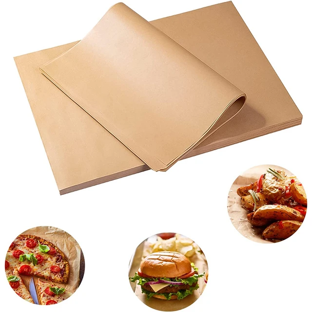 200 Pcs Unbleached Parchment Paper Baking Sheets, 12 x 16 Inch, Precut  Non-Stick Parchment Sheets for Baking, Cooking, Grilling, Air Fryer and