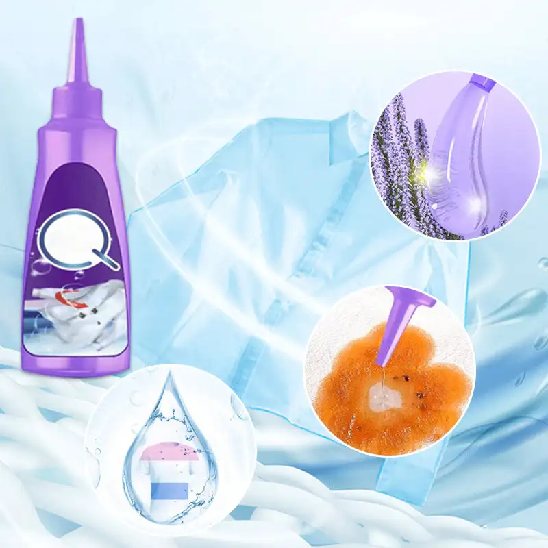 Laundry Soap 120 ML Active Enzyme Laundry Detergent Concentrated Liquid Clean Linen High Efficiency White Shirt Guardian