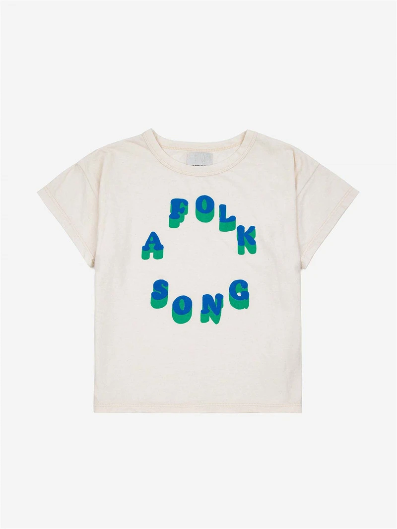 Cotton Children's T-shirt Fashion Cartoon Print Baby Boy's T-shirt Top Summer Casual Girl's Tees Vest Children's Clothing 6