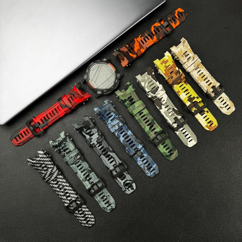 Breathable Sweatproof Stylish Silicone Watch Band with Quick Release and Multiple Designs