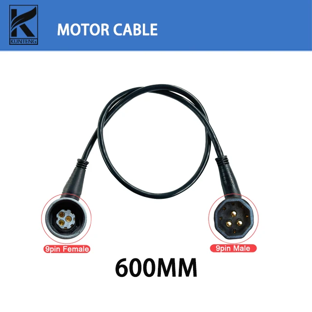 Cavo Di Prolunga Per Conversione Motore Ebike JULET 9pin 60cm - Foto 3