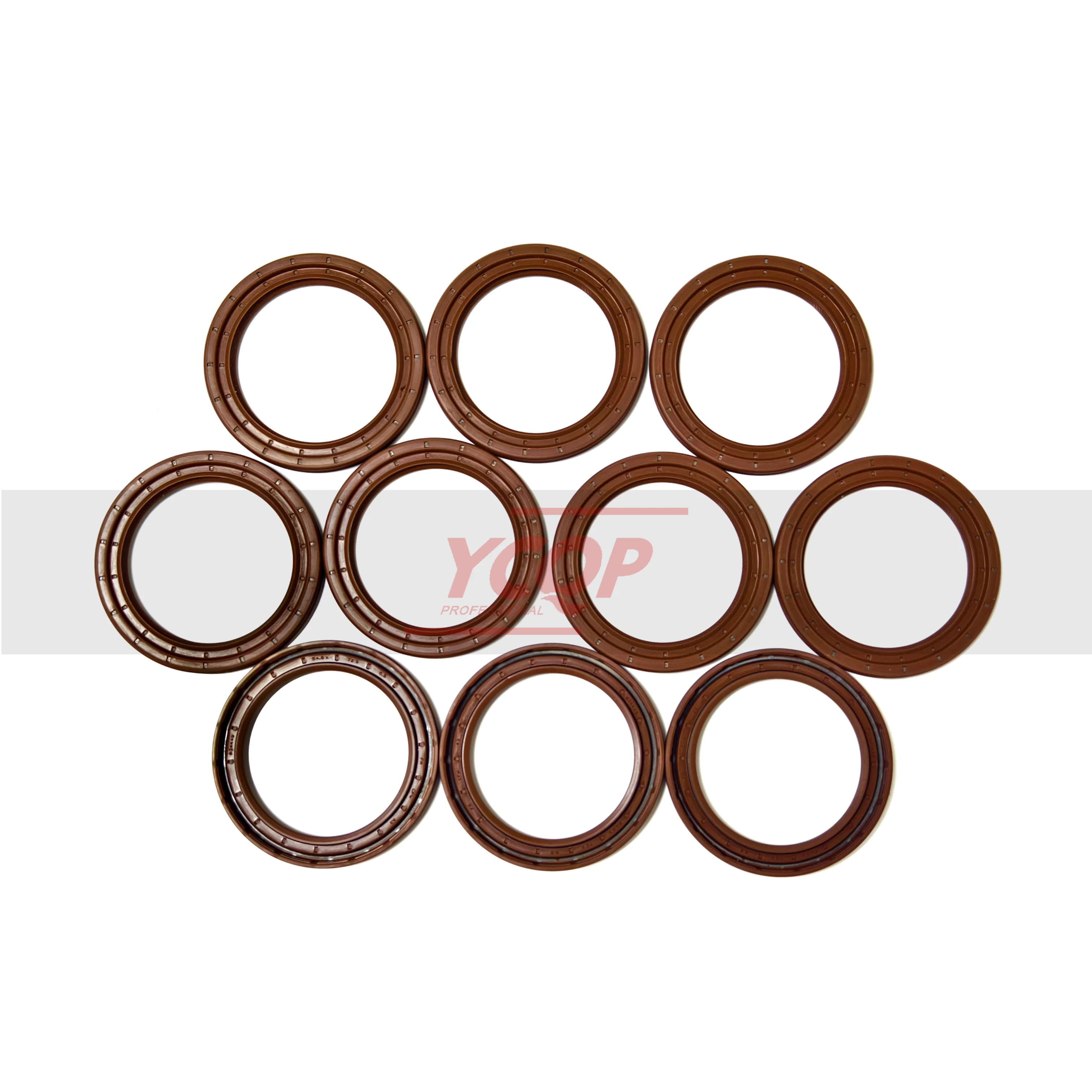 10PCS 226430 2264.30 7703087217 8200834449 226424 226426 Transmission Oil Pump Oil Seal 226430 For Peugeot A4L size 54.5X72X6.5