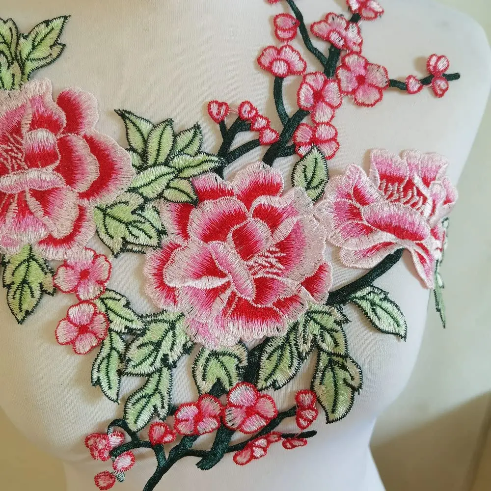 Embroidered Patch Set for Clothing Repair and DIY Decoration