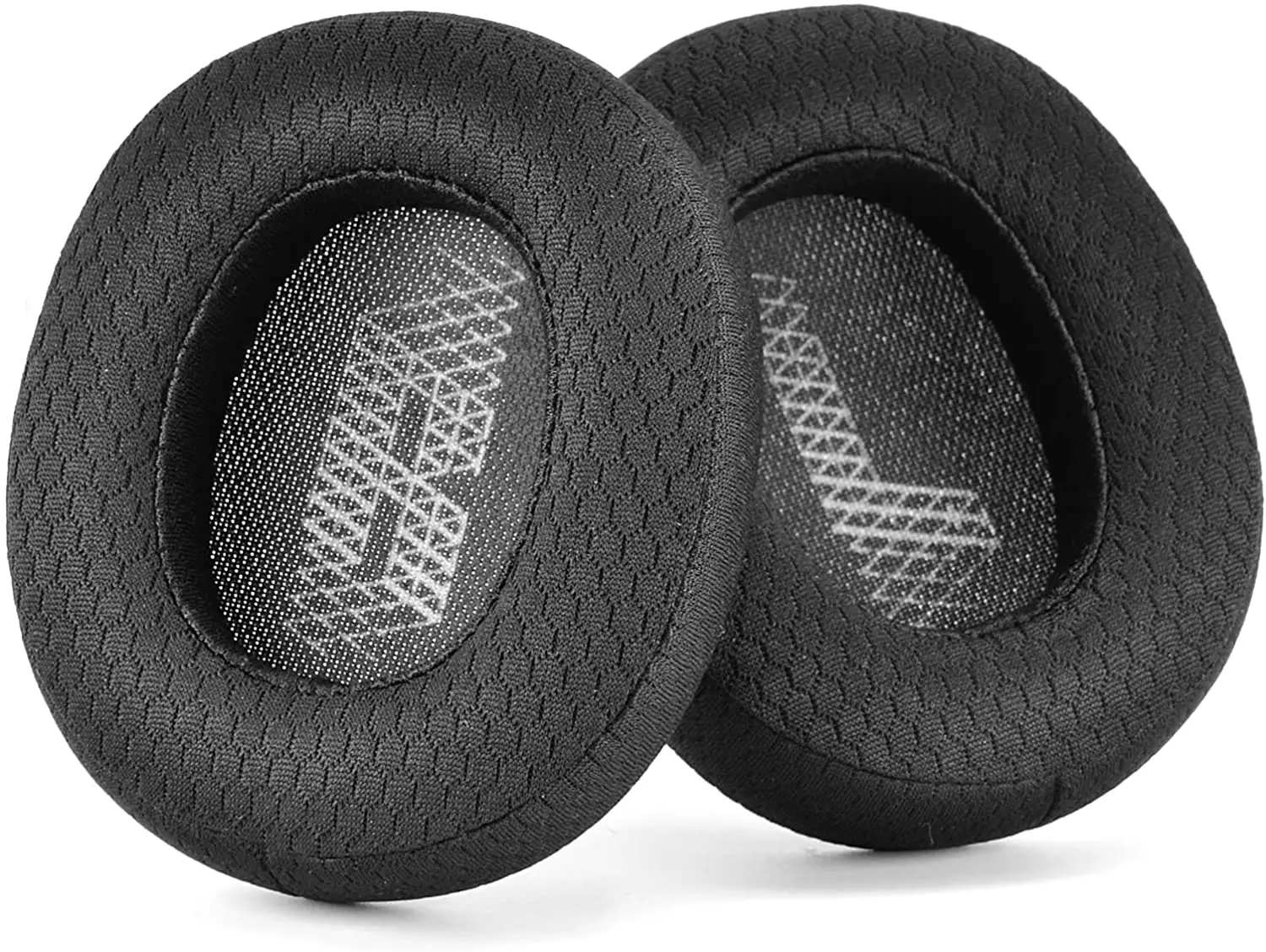 

Live 650 BTNC Ear Cushion Fabric and Memory Foam Ear Pads Replacement Compatible with JBL E65 E65BTNC / Duet NC/Live 650BTNC Liv