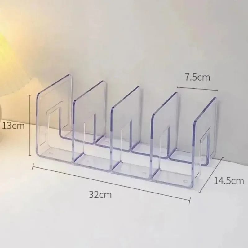 Handbag Storage Shelf Purse Bag Acrylic Rack Transparent Divider Wardrobe Bag Storage Rack Upright Display Closet Home Organizer 6