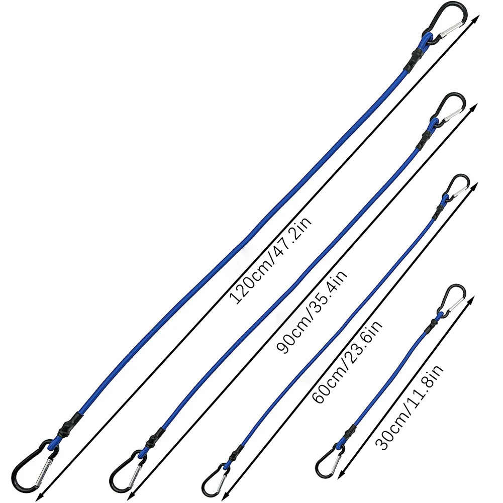 4pcs Strechable Bungee Cord 6mm 6