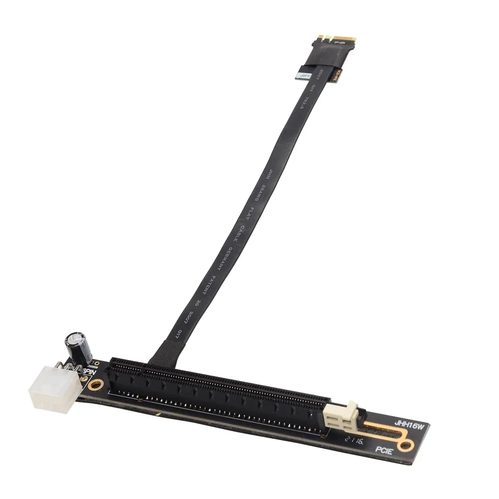 그래픽 확장 케이블 M.2 WiFi to X1 X16 미니 PCIe M2 A.E 키 NGFF to MPCIe PCI-E 3.0 1x 16x 네트워크 카드 라이저 어댑터 케이블