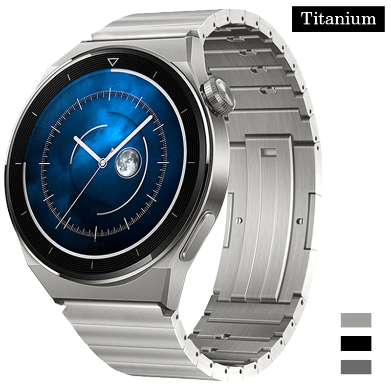 

Ремешок титановый для наручных часов Huawei Watch 3 / GT 2 Pro / GT 2 46 мм/GT