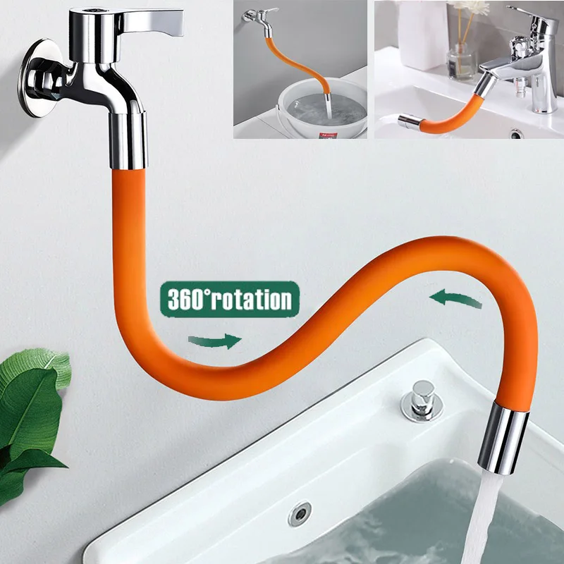 Tubes d'extension de robinet, flexible à 360 degrés en acier inoxydable,  dispositif d'extension de robinet : : Outils et Bricolage