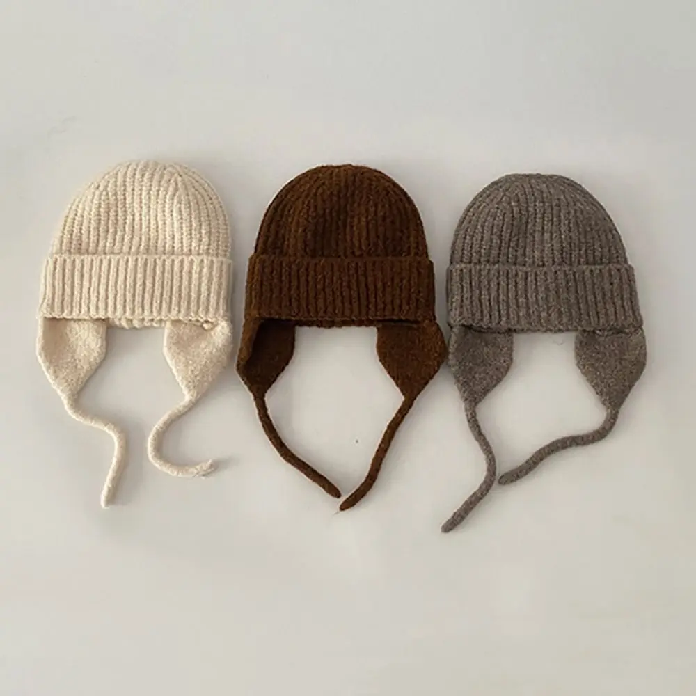 Woolen Kids Beanie Cap Breathable Cozy Hat for Boys and Girls