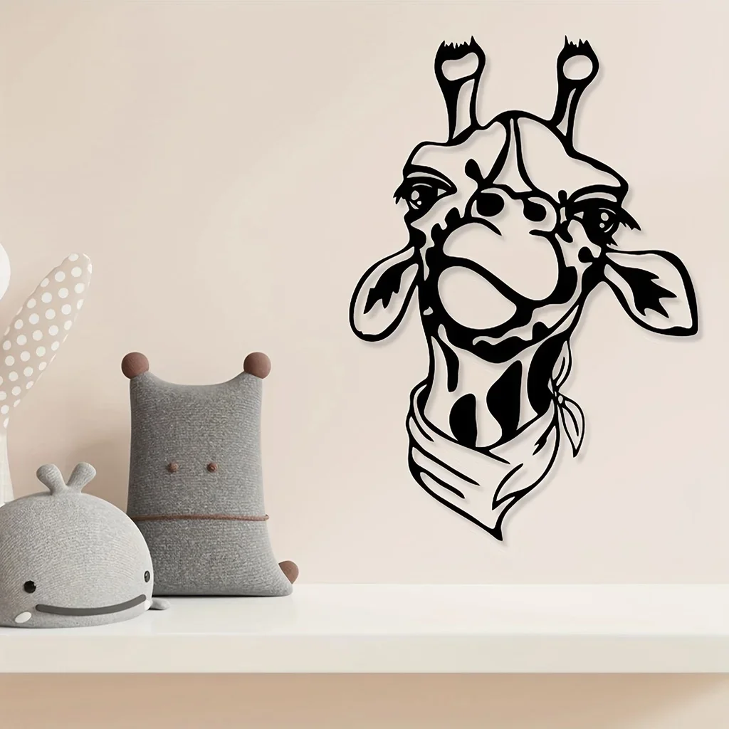 

Iron Crafts, Cute Giraffe Wall Art for Home Decor and Dorm Room - Perfect for Restaurants and Bedrooms Home Decor