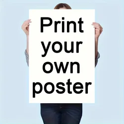 Personalized Canvas Prints - Customizable Wall Art for Home Decor and Special Occasions (Only poster)