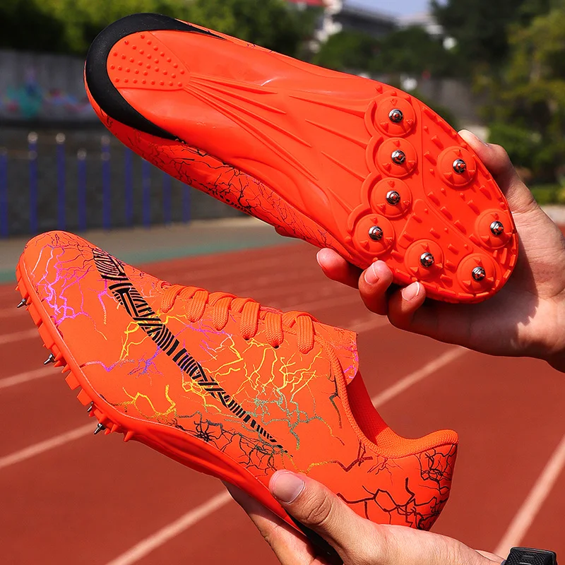 Orange Track Spikes