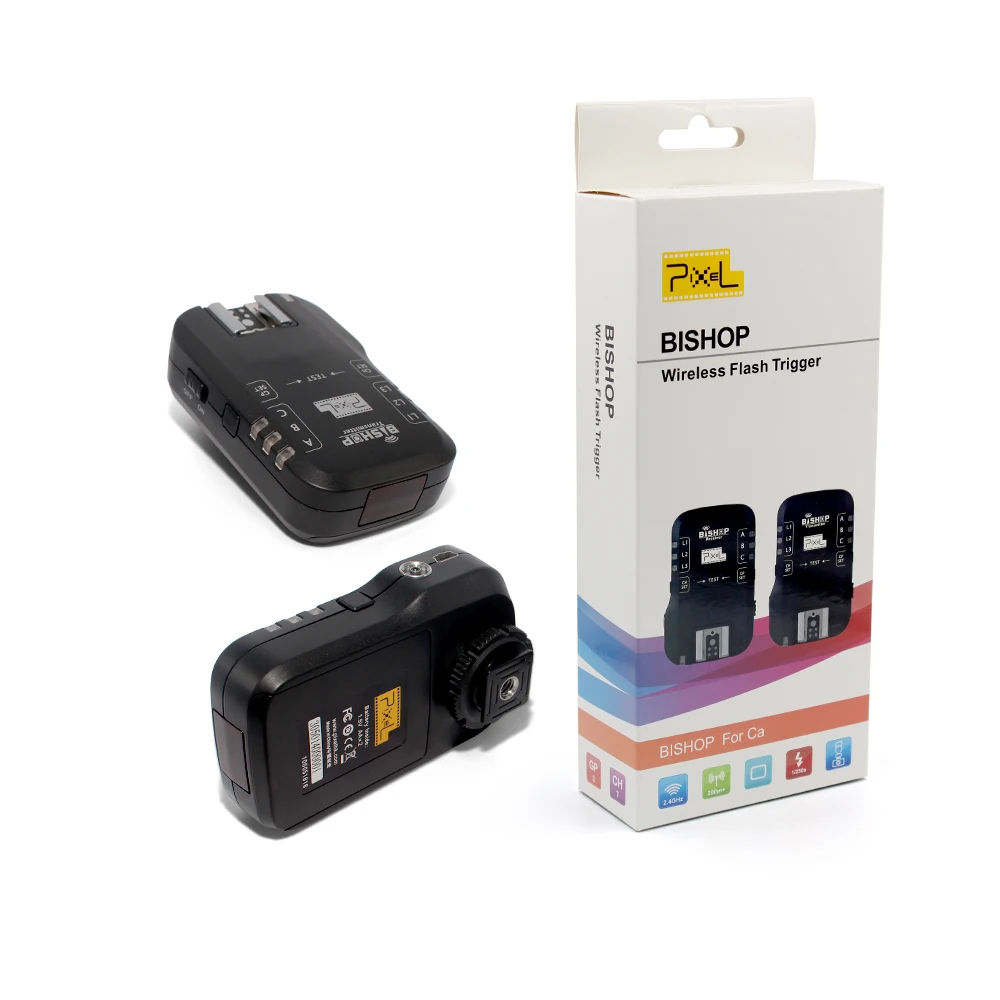 Pixel Bishop Wireless Flash Trigger Receiver Nikon Camera High-speed Sync Transmitter Photo Studio Radio Flash