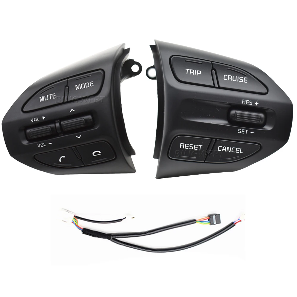 For Kia RIO K2 Picanto 2017 2018 RIO X LINE Steering Wheel Buttons Phone Volume