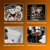 TC530 Espresso Machine with Milk Frother，Semi Automatic Coffee Machine with Grinder,Easy To Use Espresso Coffee Maker 6