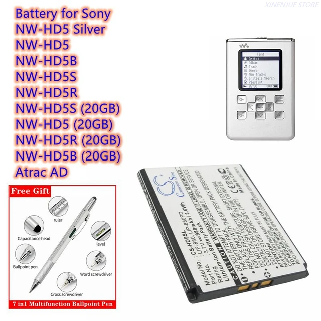 Batteria 980mAh Per Sony NW-HD5 E Modelli Compatibili - Sostituto Originale - Foto 6