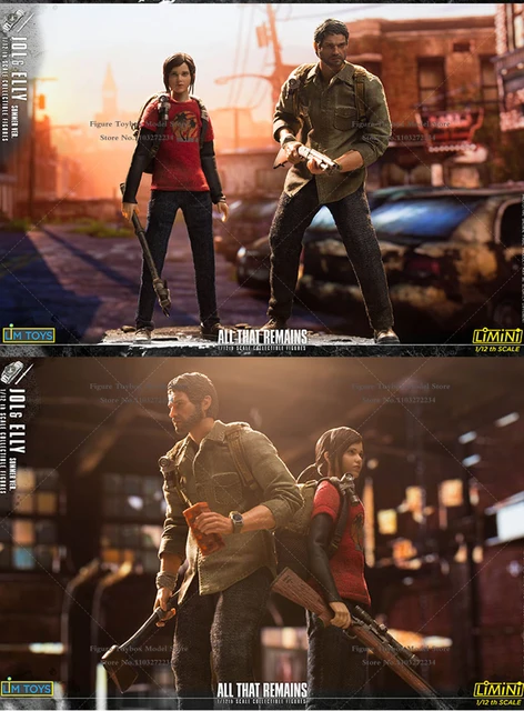 ゲームキャラクター LIMTOYS LMN006 1/12 Jol & Elly Duo Pack LIMTOYS the last of us LMN006 Jol & Elly 1/12 Figure