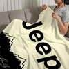 Fashion Logo Racing Cras J-Jeep Cool Blanket Plush Nap Sofa rug for Living Room Office Bedroom Birthday Home Travel Kid Gifts 6