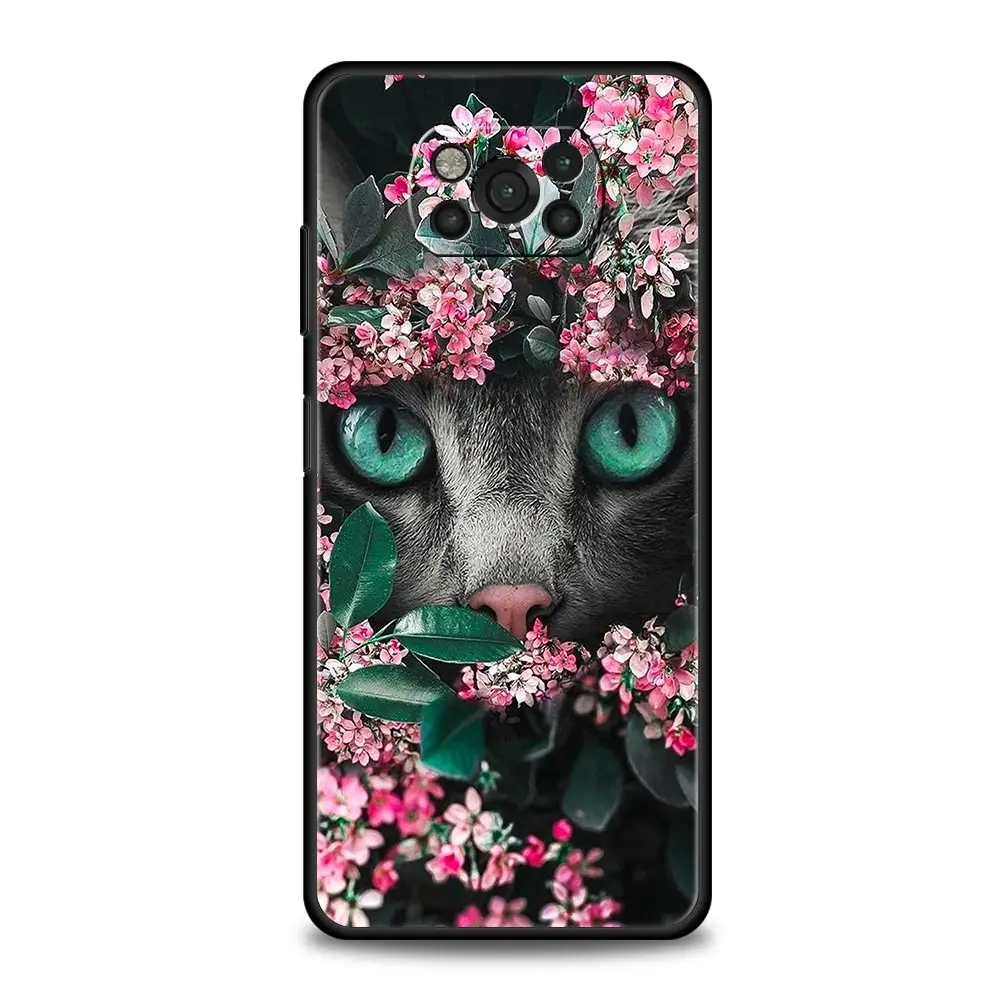 Charming Cat-Themed Soft Phone Case Cover