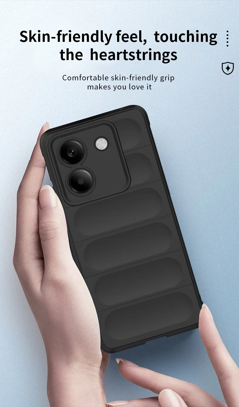 Stoßfeste Soft Case Handyhülle für Poco X3 X5 X6 X7 F3 F5 F6 F7 M7 Pro Ultra C50 C55 C65 C61 C71 C75 Flüssigsilikon-Schutzhülle – Detail 4