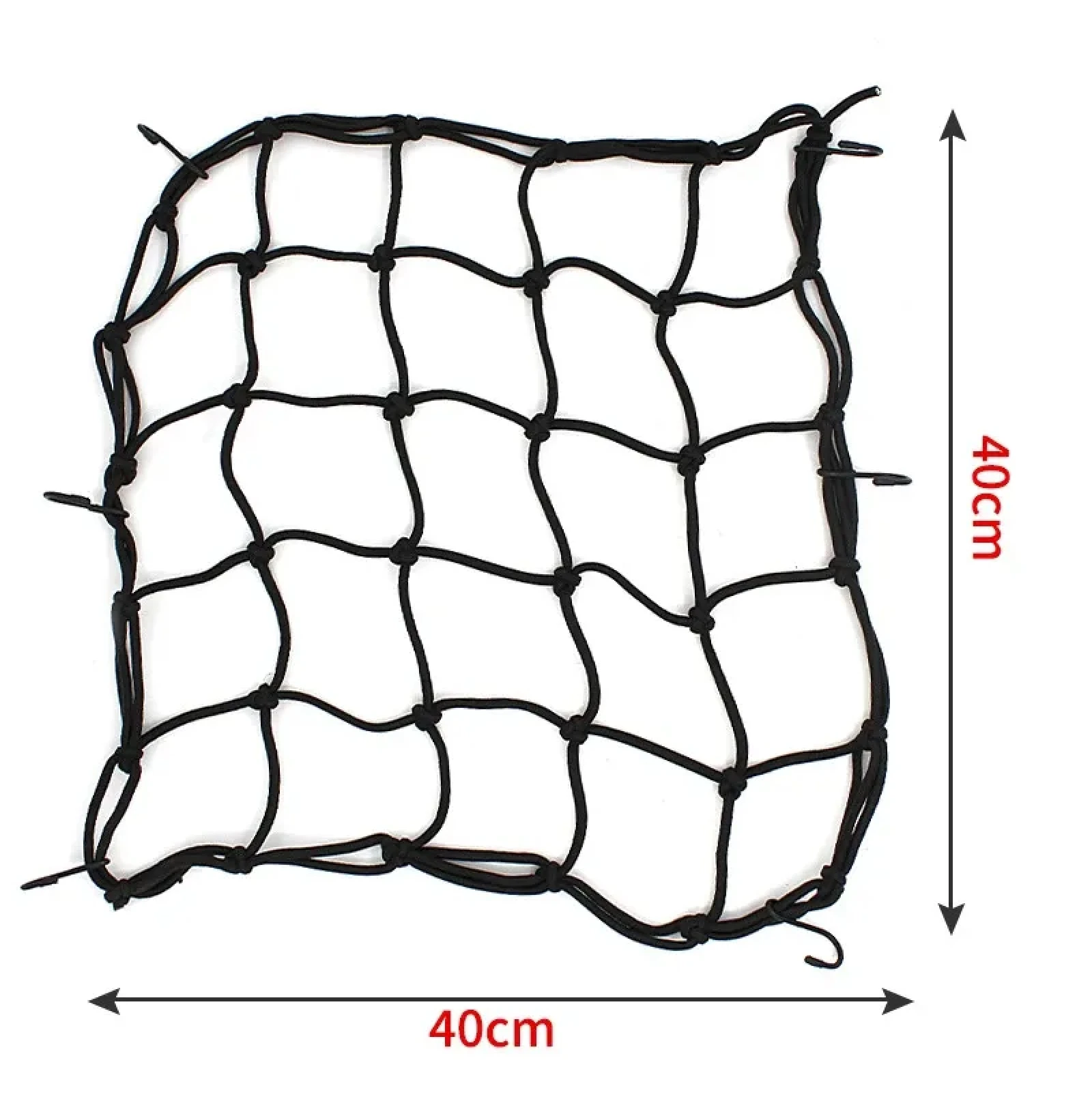 Motorcycle Luggage Net 1x Helmet Mesh Fuel Tank with Hooks Motorbike Compaction Storage Accessories