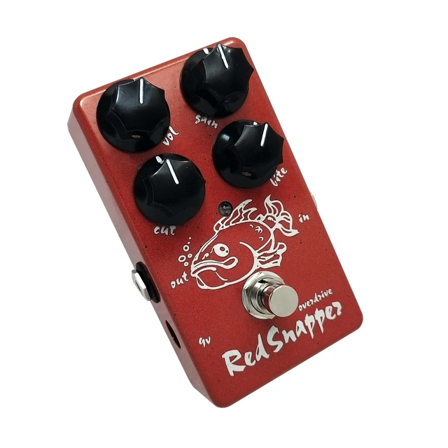 Guitar Pedals | Guitar Effects - Red Overdrive Guitar Pedals