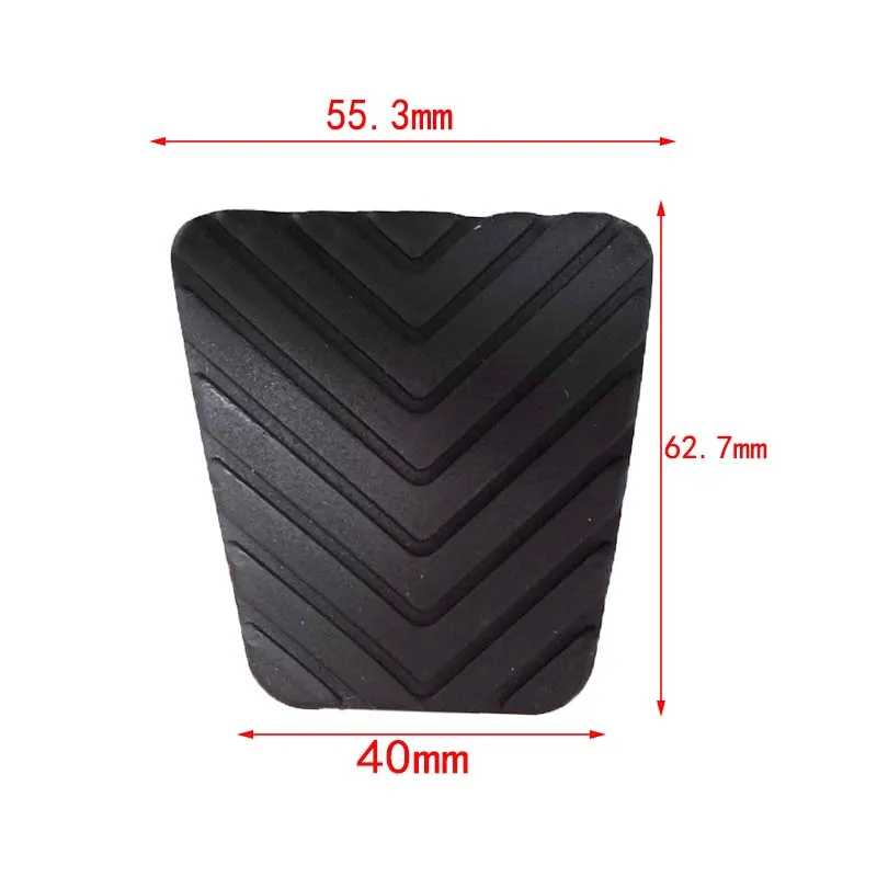 Brake Clutch Pedal Pad Rubber Cover For Dodge Laser 1990-1994 Colt 1986-1994 Stealth 1991-1996 With Manual Transmissions
