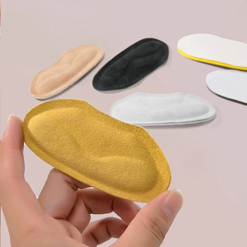 Heel Stickers Heel Protectors Sneaker Shrinking Size Insoles Anti-wear Feet Shoe Cushion Inserts Adjust Size High Pad 1Pair