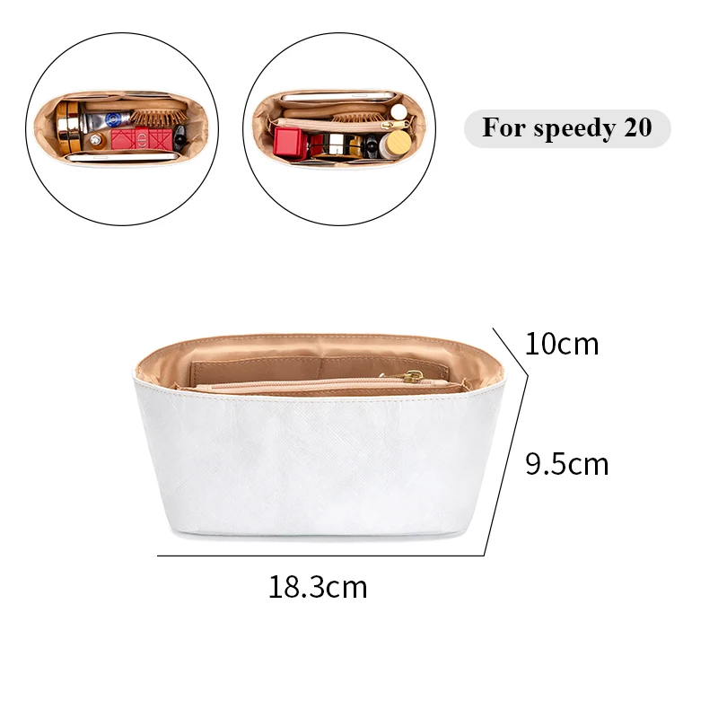 كرازيسميث دوبونت ورقة إدراج مقسم حقيبة ل LV سبيدي...