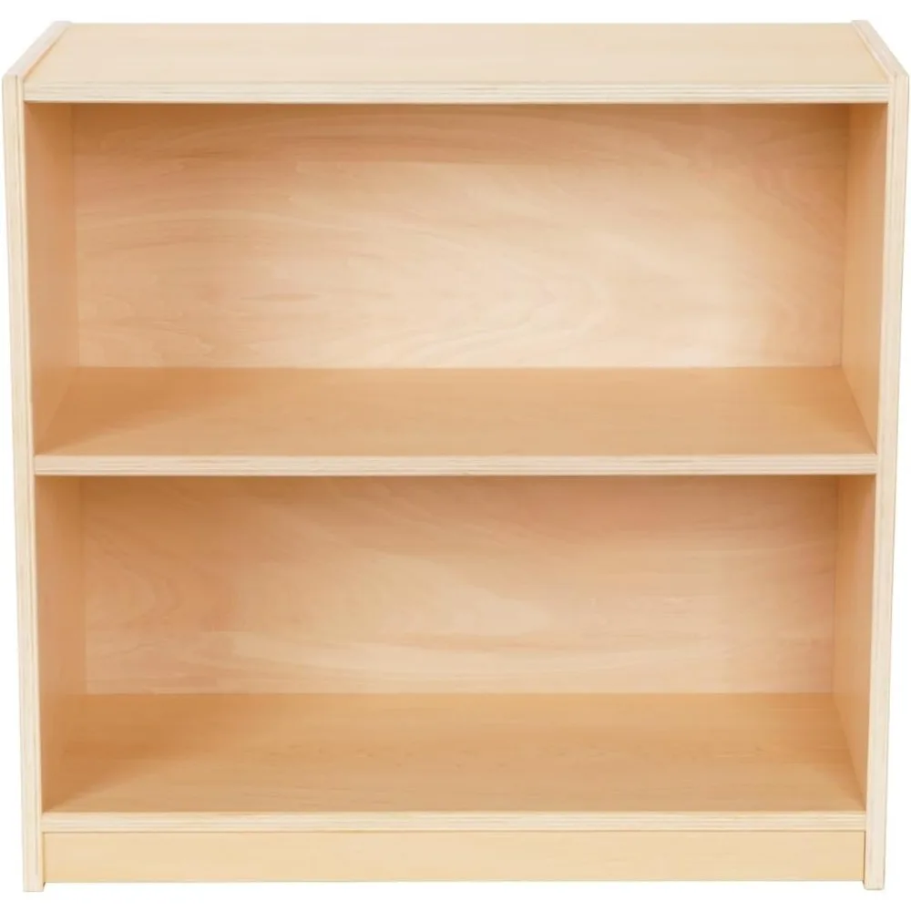 Shelf and Toy Storage,Compact Toddler Bookshelf for Small Space,Wooden Storage Cabinet Shelves and Kids Bookcase for Small Space 3