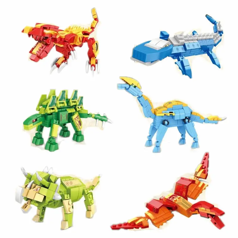 

Конструктор Mosasaurus WOMA Dinosaur, тираннозавр рекс, треугольный стенгозавр, Птерозавр, детские игрушки 0403