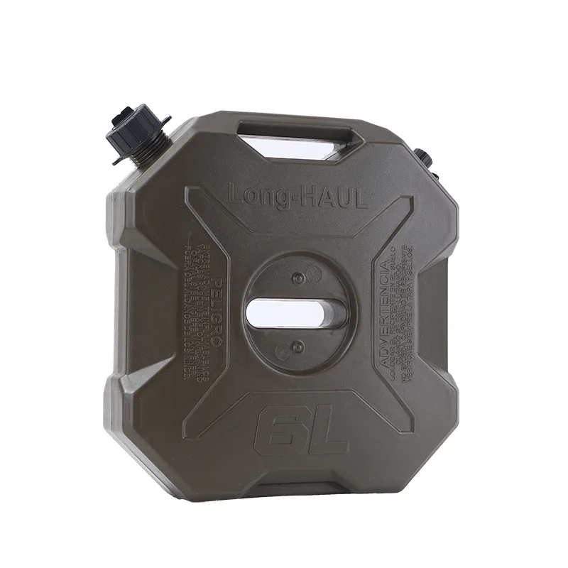 6L ATV UTV Motorcycle Spare Jerry Can Gas Fuel Tank Petrol Container Gasoline Petrol Tank Canister Motorcycle Car Accessories Petrol Can Motorcycle Fuel Container