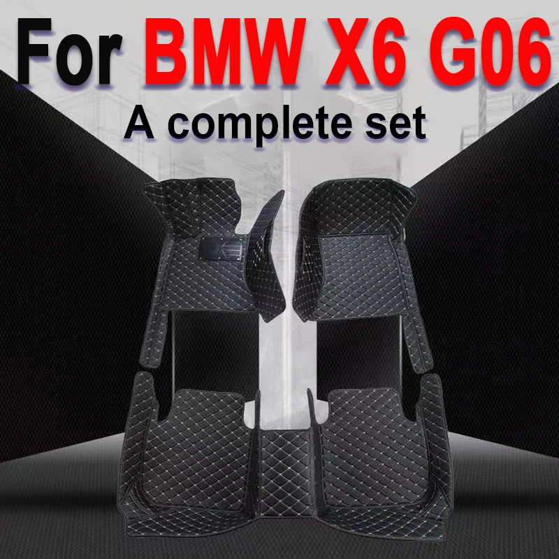 

Автомобильные напольные коврики для BMW X6 G06 2020 2021, индивидуальные автомобильные накладки на ногу, аксессуары для интерьера