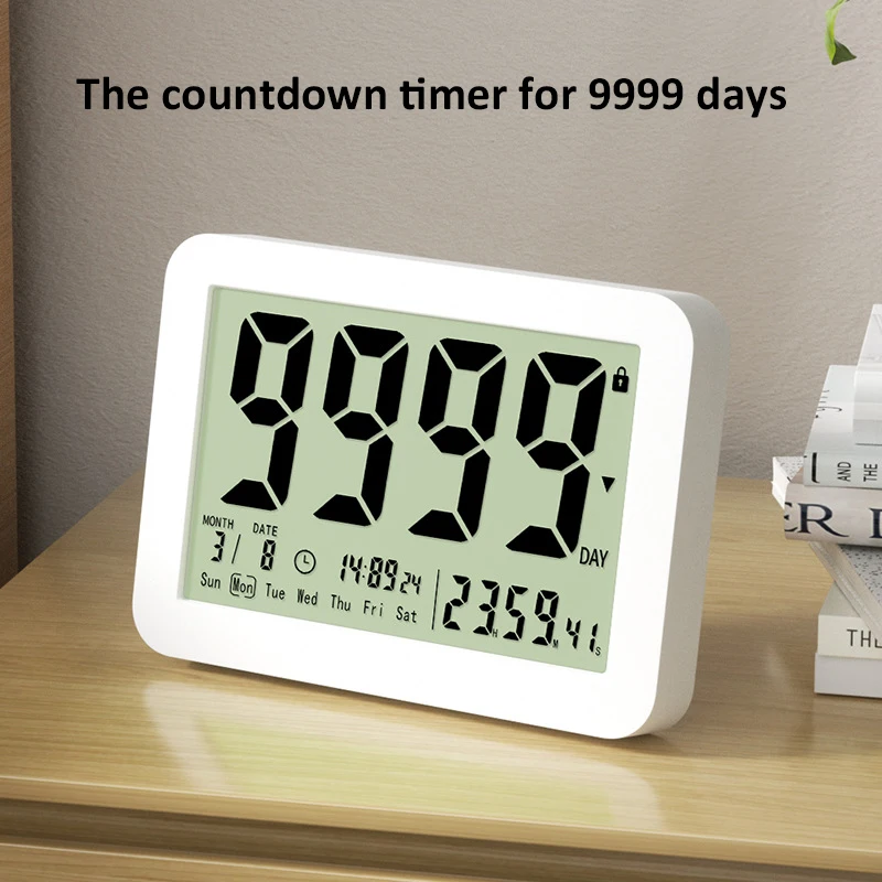 Ultimate Multi-Function Digital Countdown Timer for Vacations, Retirement, and Weddings