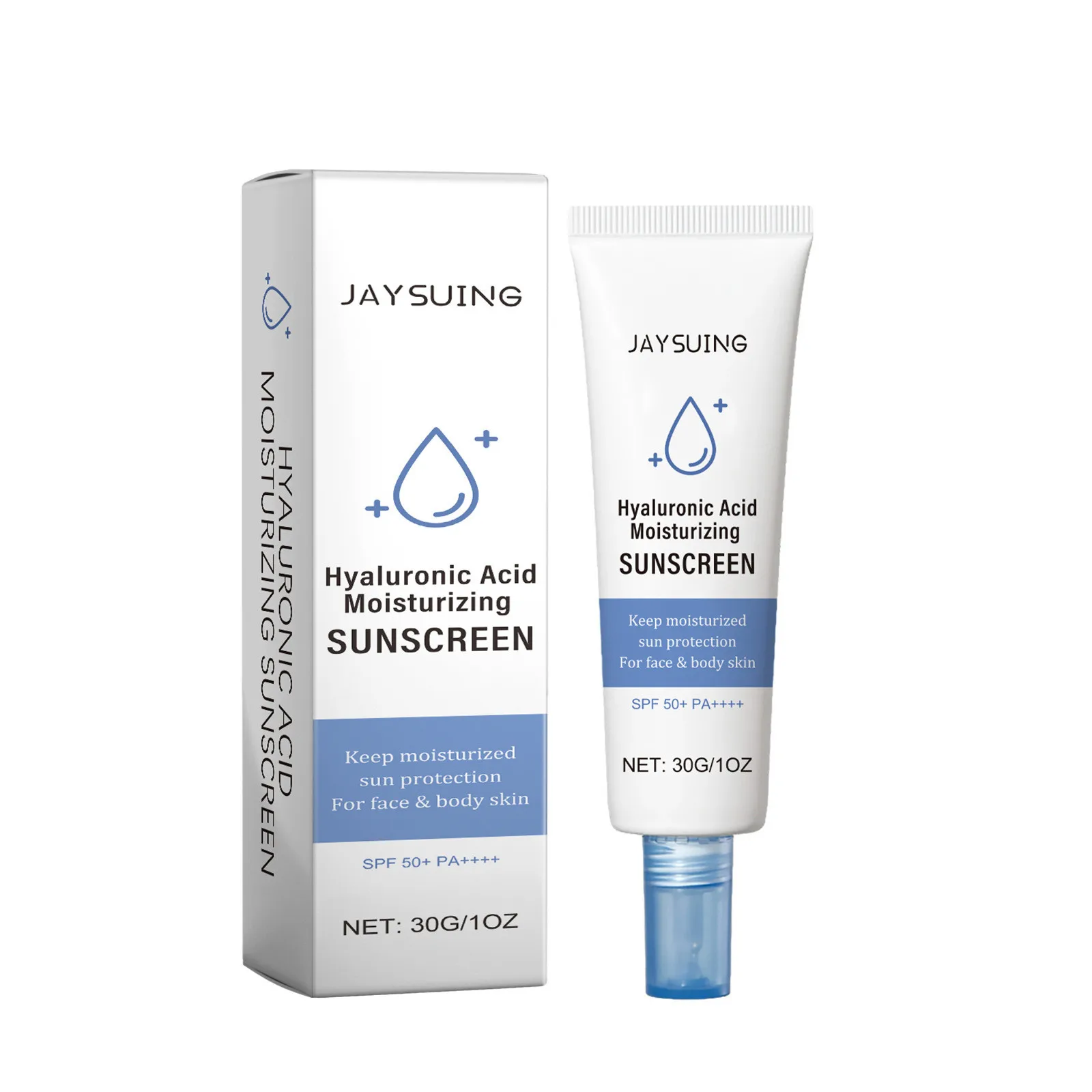Sunscreen Cream Sunblock Skin Protective Spf50+ Moisturizing Refreshing Waterproof Brightning Face Isolation Uv Protector Cream