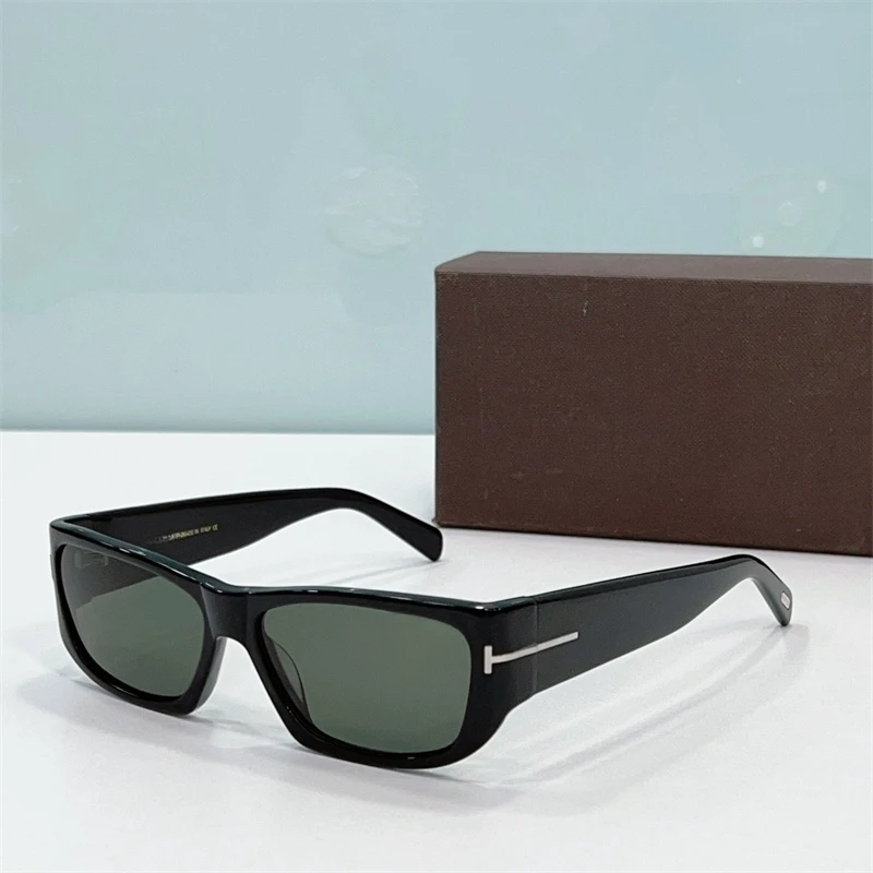 

Popular sunglasses Tom Brand FT0986 Acetate Rectangle Women Fashion Glasses For Sun WIth Original Case