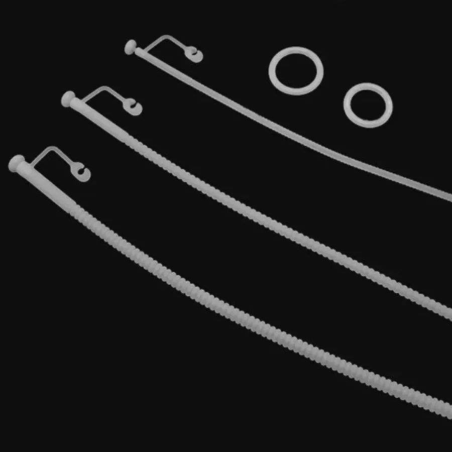 Penis Sex Toys Soft Silicone Urethral Catheter Urethra Dilator Hollow Urethral Plug Probe Tube Threaded Extended Horse eye Masturbator for Men