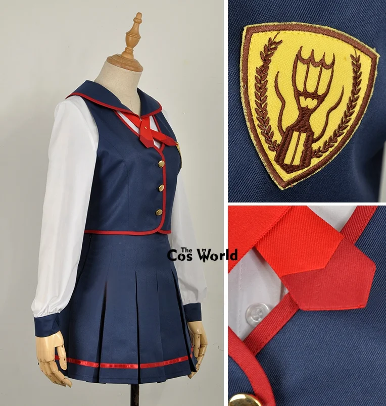 Love Live Sunshine Hakodate Seisen Girls Academy Saint Snow Kazuno Leah Seira Sarah Outfits Anime Customize Cosplay Costumes - Hakodate Seisen Girls Academy Saint Snow Kazuno Leah Seira Sarah Outfits Anime Customize Cosplay Costumes 2