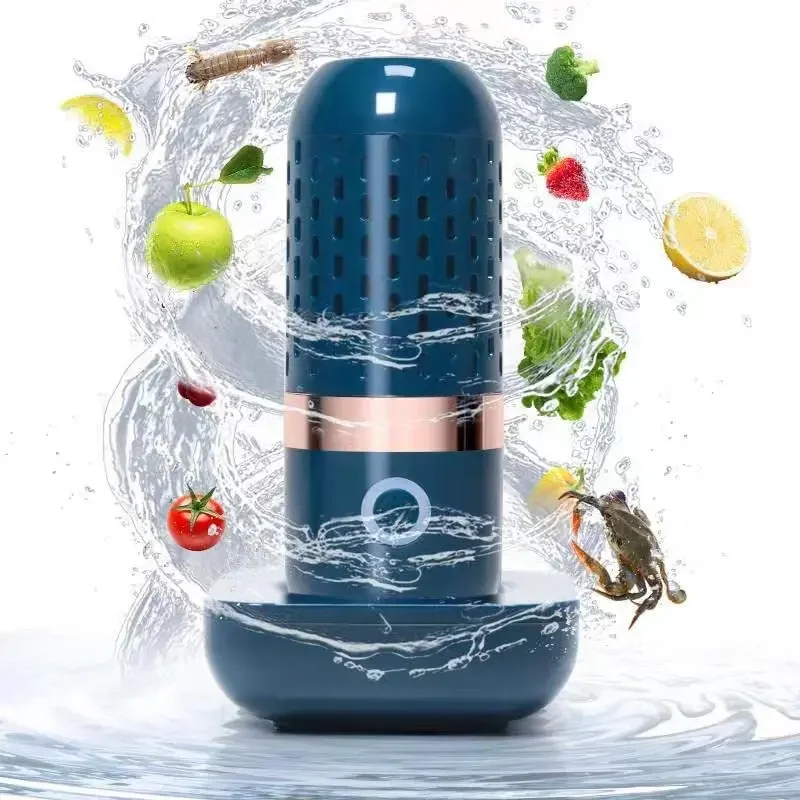 

Washing Machine Multifunctional Veggie Protable Purifier Wireless Household And Wash Vegetable Food Fruit Cleaner