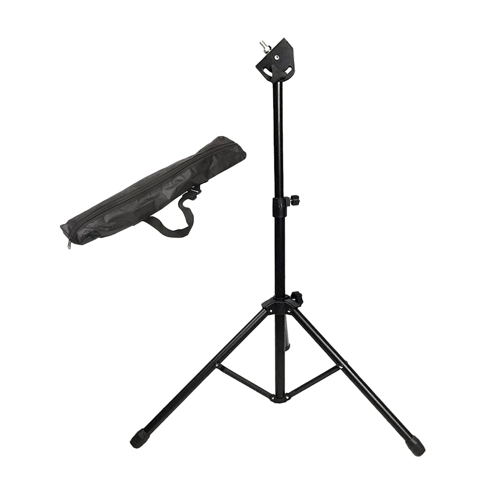 1 set of Adjustable Metal Shelf Supports Drum Racks with Storage Bag Dumb Drum Tripod Practice Pad Rack Bracket Percussion Parts