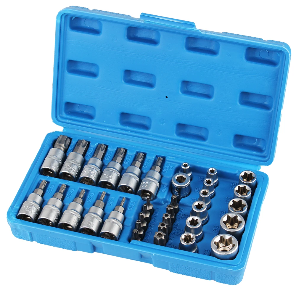 Juego De Herramientas De Enchufe 3/8 Piezas: Kit Torx Star B | Meses