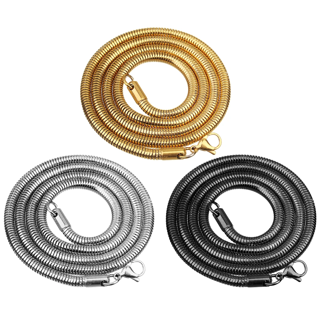 

60 см/лот диаметр 4 мм цепочка из нержавеющей стали для женщин Подвески для изготовления ювелирных изделий DIY браслет ожерелье украшение цепочки, аксессуары