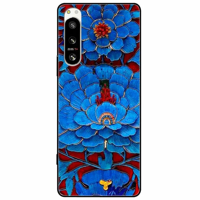 Cute 3D Embossed Relief Soft Silicone Back Cover with Cartoon Design