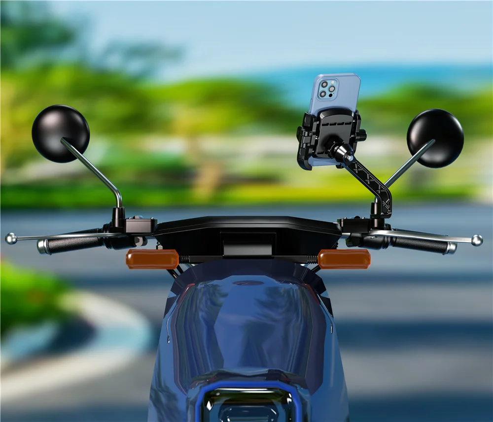 Support GPS Moto Quick Lock Noir Anti-Vibration KAWASAKI Z10
