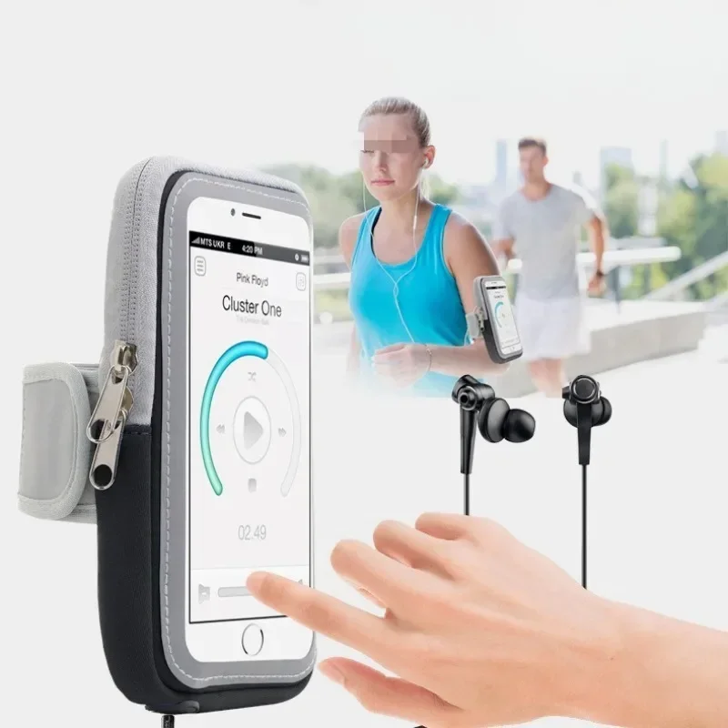 Universal Running Armband Phone Case Holder Jogging Shockproof Phone Bag Fitness Gym Arm Band Cellphone Pouch phone armband mobile phone armband phone arm band sports arm bag fitness arm bag
